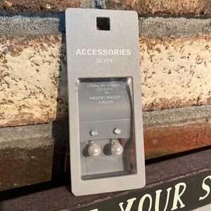 Sterling silver earrings ✨ NWT